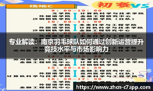 专业解读：南京羽毛球队如何通过创新运营提升竞技水平与市场影响力